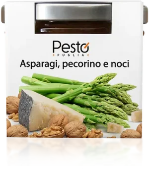 Pesto asparagi, pecorino e noci