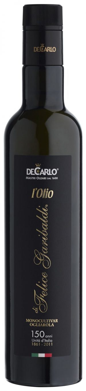 De Carlo "L’Olio di Felice Garibaldi" Olio extravergine d'oliva