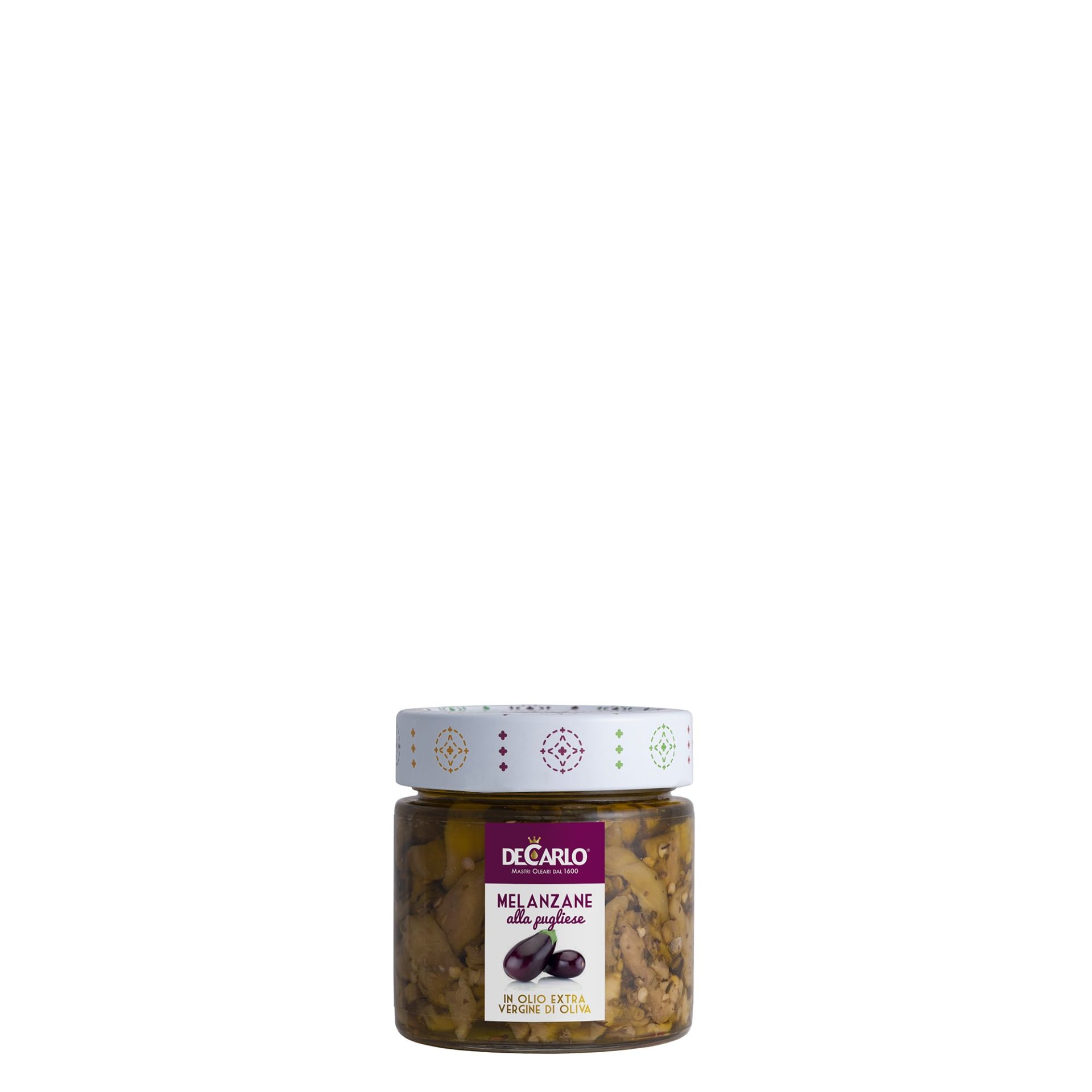 De Carlo - Melanzane alla Pugliese in Olio Extra-vergine di Oliva
