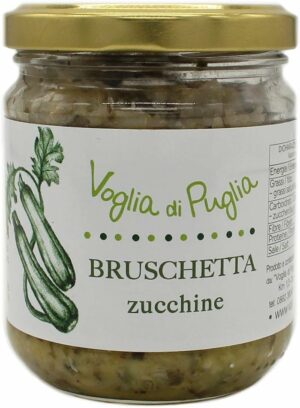 Bruschetta Zucchine In Olio Extravergine D'oliva 190g